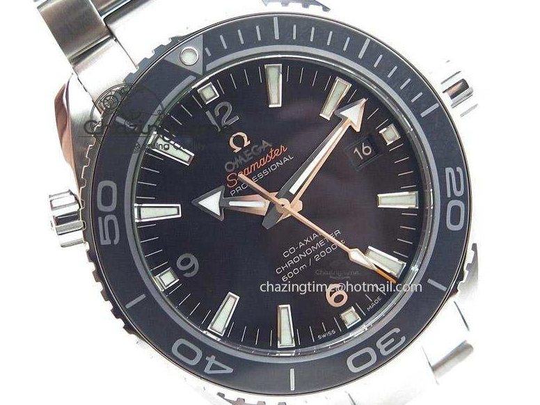 0329 Planet Ocean Professional Ceramic Bezel 45mm 1:1 Noob Best Edition on SS Bracelet A Attractive 8289
